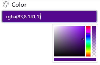 Color field example
